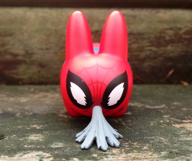 Labbits Series 2 Spiderman Vinyl Puking Up Webs