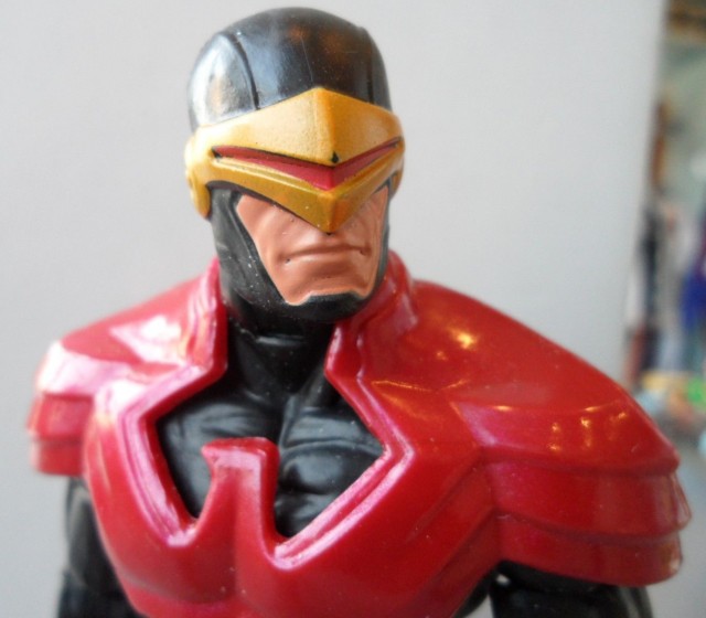 Close-Up of X-Men Wolverine Legends Phoenix Five Cyclops 2013 Hasbro Figure