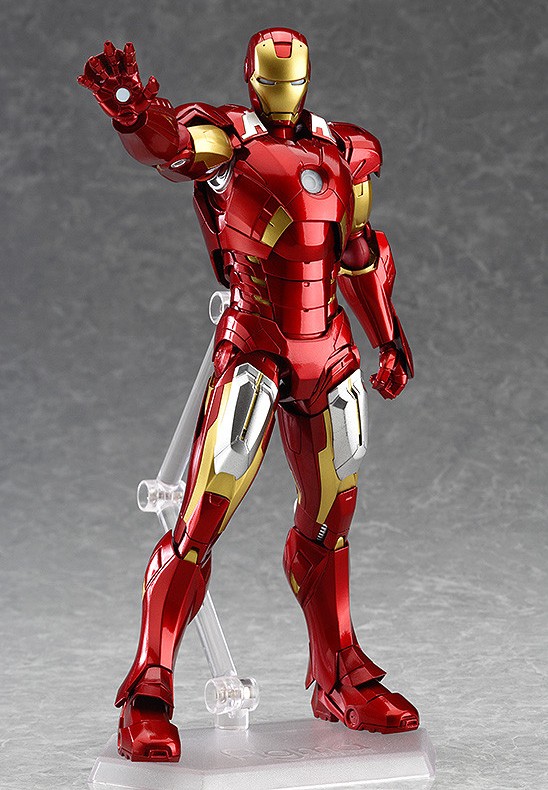 Figma Avengers Iron Man Mark VII Figure on Stand