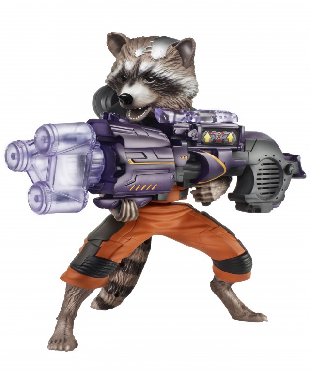 Guardians of the Galaxy Big Blastin' Rocket Raccoon Action Figure Hasbro 2014