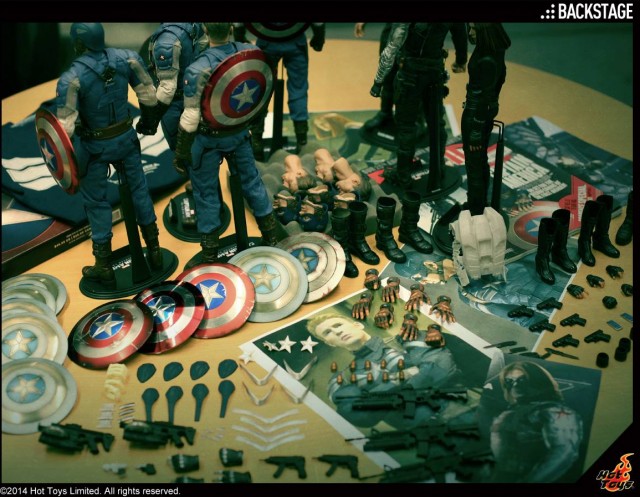 Hot Toys Captain America The Winter Soldier Sneak Peeks