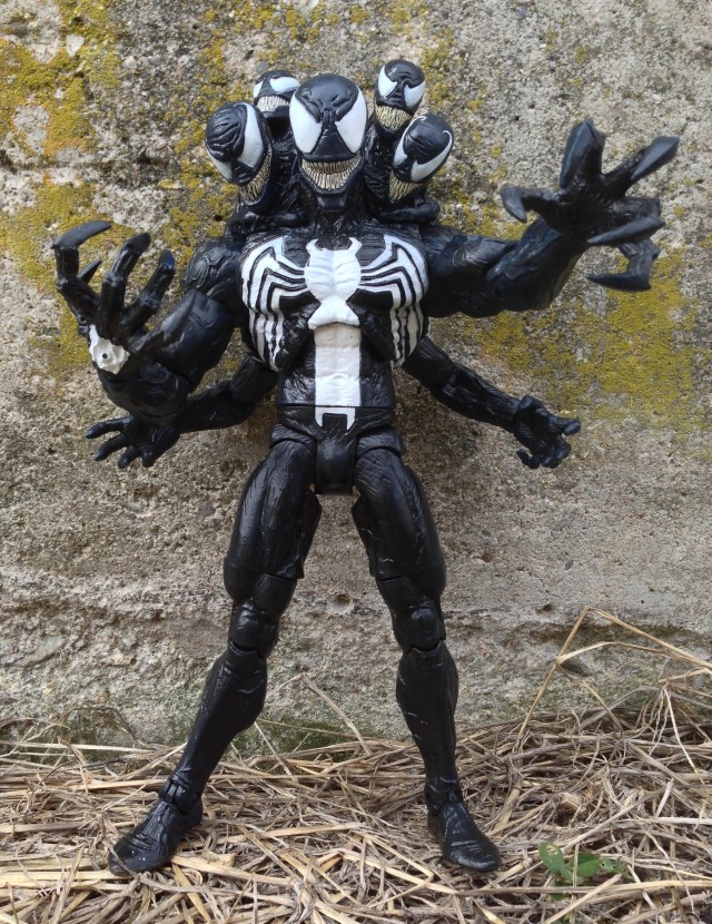 Marvel Select Venom Figure with Five Symbiote Heads