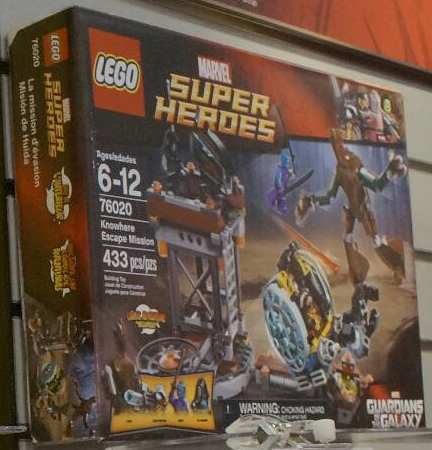 New York Toy Fair 2014 LEGO Guardians of the Galaxy Knowhere Escape Mission 76020