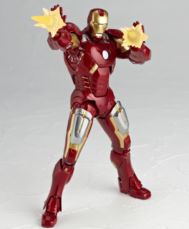 Revoltech Iron Man Mark VII Action Figure Effects Pieces