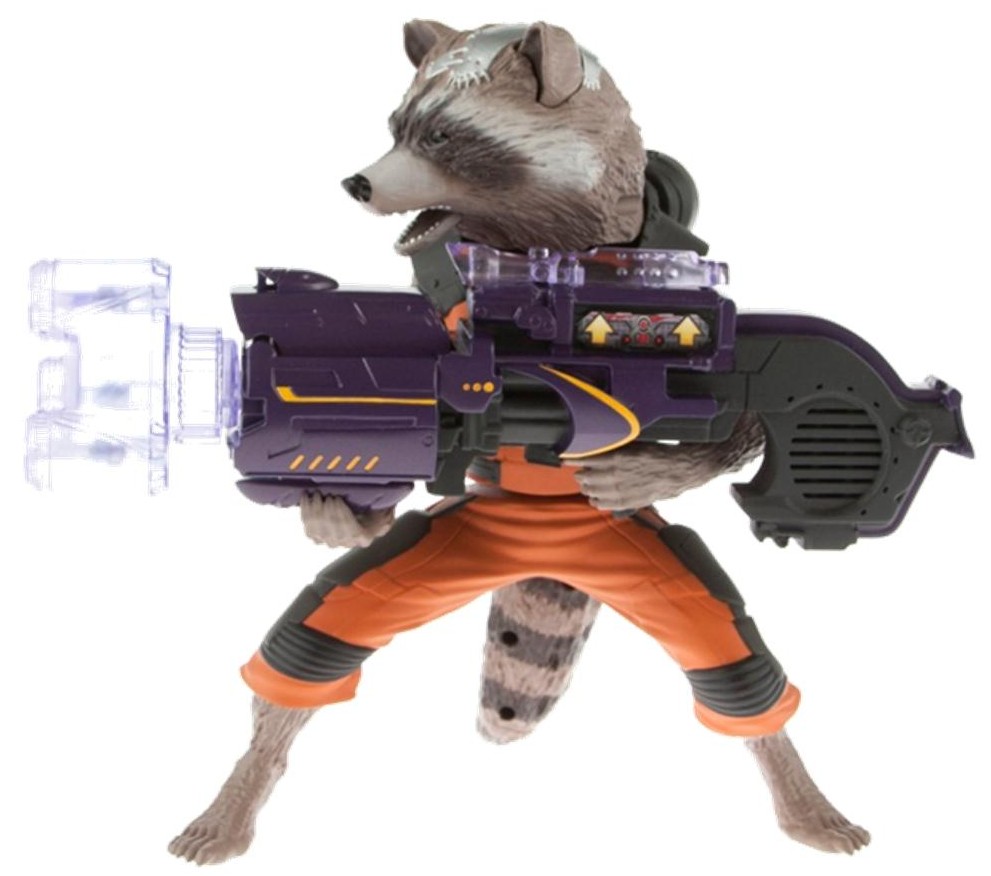 Marvel Guardians of the Galaxy Big Blastin' Rocket Raccoon NEW! 