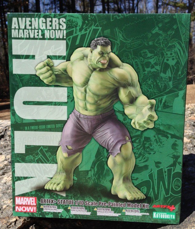 Avengers Marvel Now Kotobukiya Hulk Statue Box