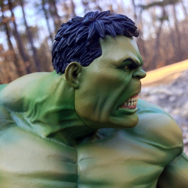 Kotobukiya Hulk Neck Seam Close-Up