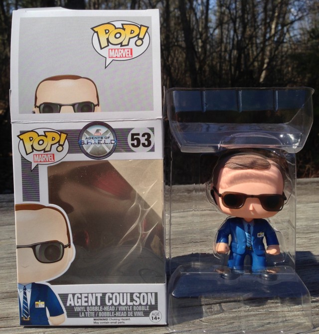 Marvel Funko POP Vinyls Agent Phil Coulson Packaging