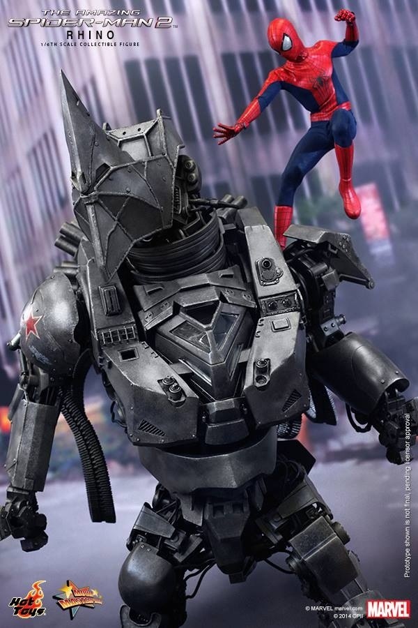 Amazing Spider-Man 2 Hot Toys Rhino 1/6 Revealed & Photos - Marvel