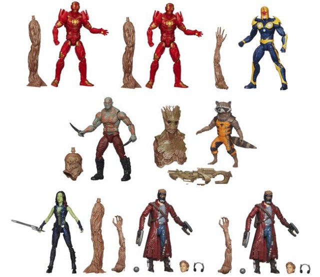 Guardians of the Galaxy Marvel Legends Case Ratios