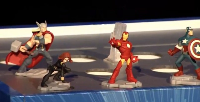 Marvel Disney Infinity Figures Iron Man Thor Captain America Black Widow