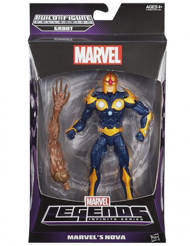 Marvel Legends Nova Figure Packaged Guardians of the Galaxy