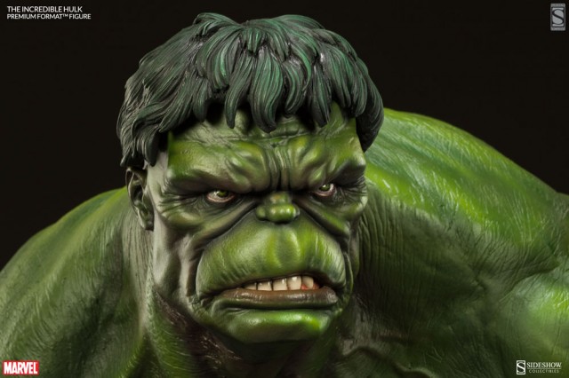 Sideshow Exclusive Premium Format Green Hulk Alternate Head Sculpt