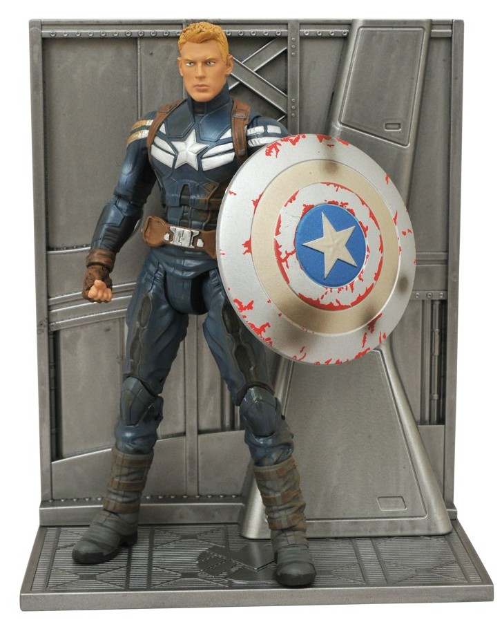 Marvel Select Captain America The Winter Soldier Unmasked Disney Figure C1 for sale online 