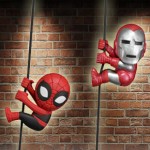 NECA SDCC 2014 Exclusive Marvel Scalers Spider-Man & Iron Man
