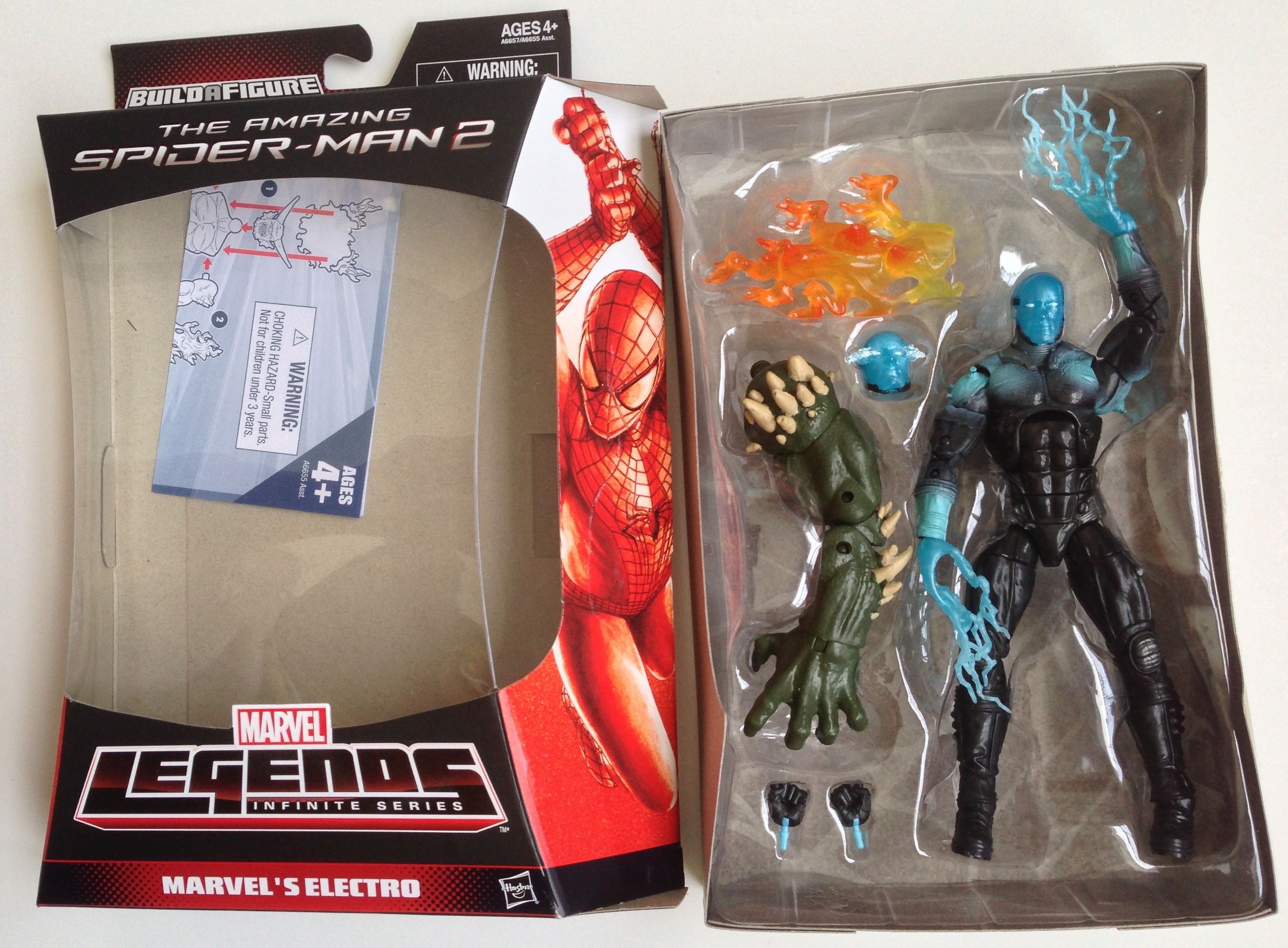 marvel legends amazing spider man 2