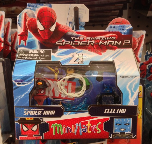 Minimates Translucent Electro & Battle-Damaged Amazing Spider-Man 2 Figures
