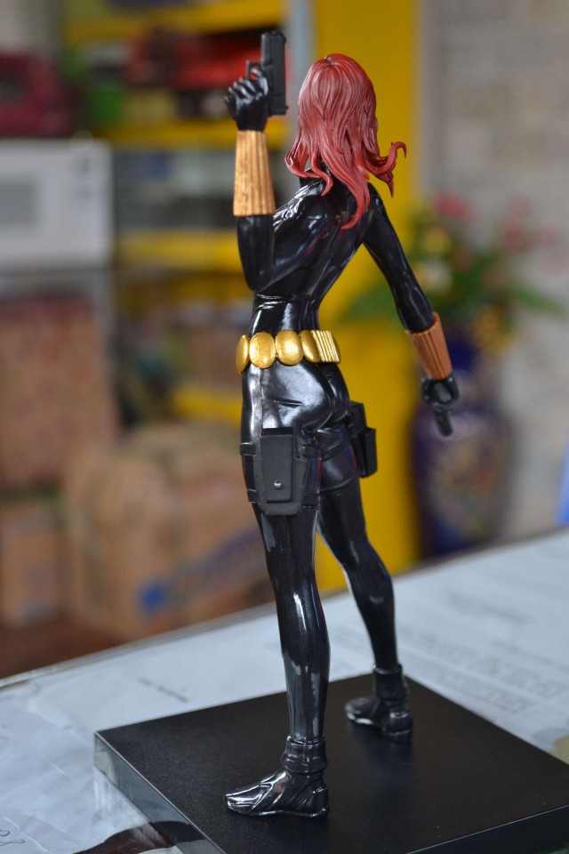 Back View of Marvel NOW! Black Widow Kotobukiya Statue