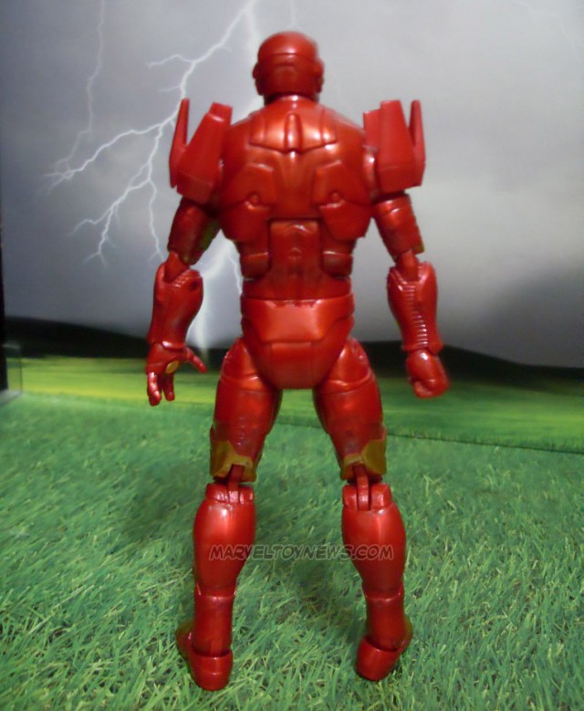 GOTG Marvel Legends Iron Man Figure Back Hasbro 2014