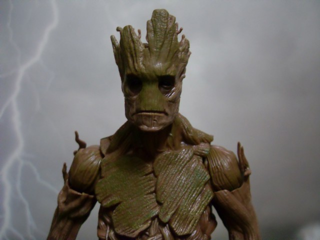 Groot Marvel Legends Build-A-Figure Close-Up Photo