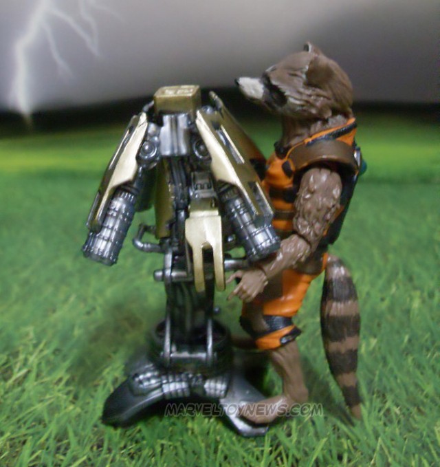 Guardians of the Galaxy Marvel Legends Rocket Raccoon Action Figure