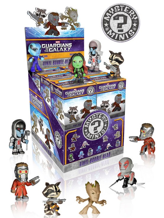 Guardians of the Galaxy Mystery Minis Case Funko Summer 2014
