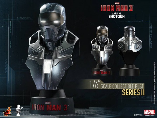Hot Toys Iron Man 3 Mark XL Shotgun Mini Bust
