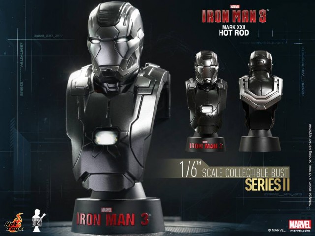 Iron Man Hot Toys Hot Rod Iron Man Mark XXII 22 Bust