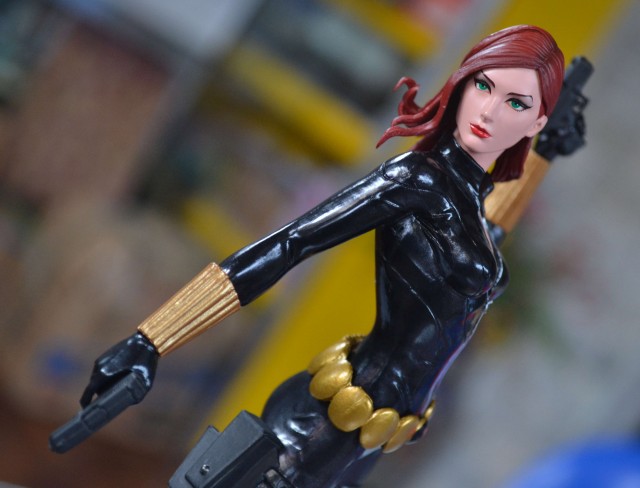 Kotobukiya Avengers ARTFX+ Statue Black Widow Close-Up