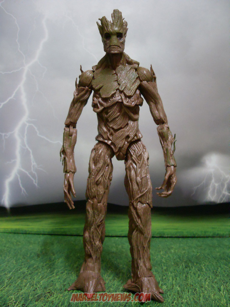 Guardians of the Galaxy Marvel Legends Groot Build-A-Figure Review