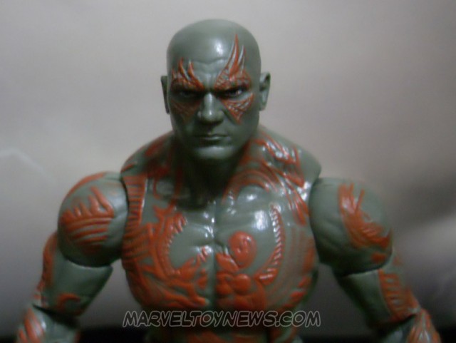 Marvel Legends GOTG Drax Figure Close-Up