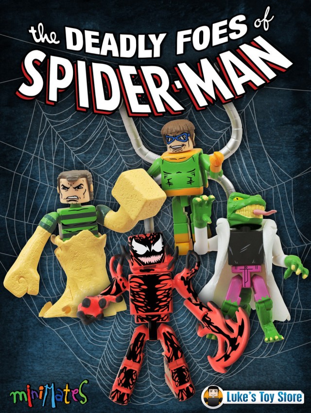 Marvel Minimates Deadly Foes of Spider-Man Figures Box Set