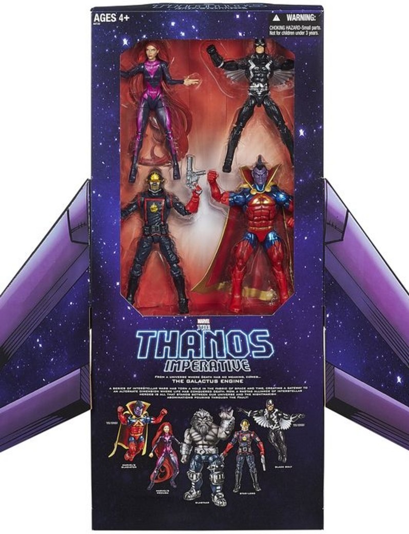 marvel legends thanos set