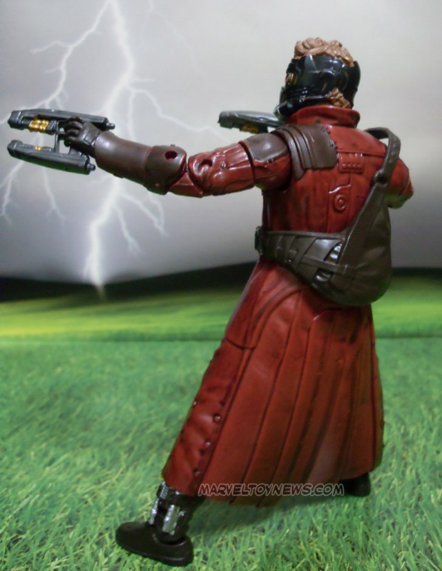 Star Lord Marvel Legends Guardians of the Galaxy Figure Back