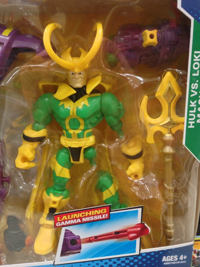Marvel Super Hero Mashers Loki Figure Close-Up