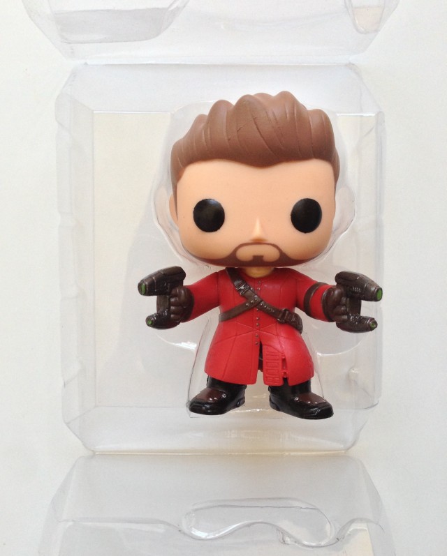 Marvel POP! Vinyls Star-Lord without Helmet Mask Figure in Packaging