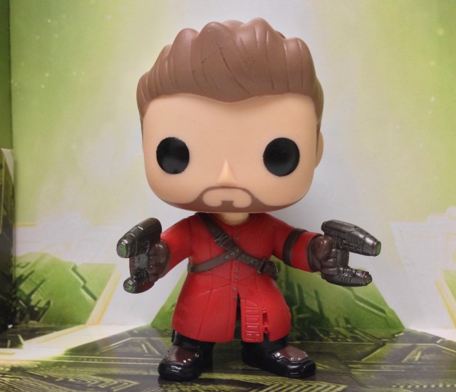 Star Lord Figure Unmasked Funko POP! Vinyls Guardians of the Galaxy