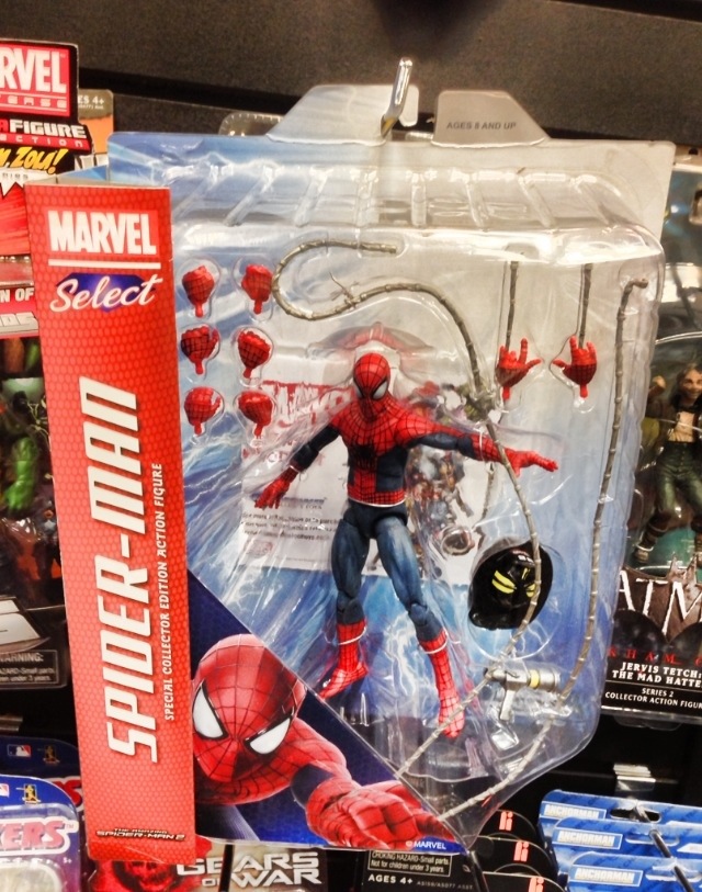 the amazing spider man marvel select