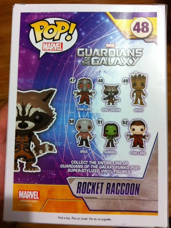 Funko Rocket Raccoon POP! Vinyls Review & Photos - Marvel Toy News