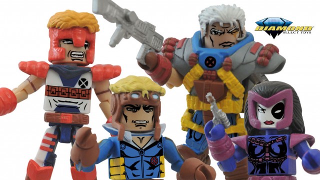 Classic X-Force Marvel Minimates Figures Box Set