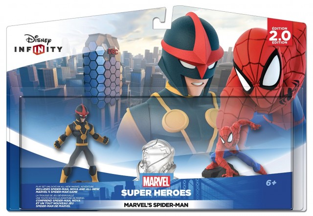 Disney Infinity 2.0 Marvel's Spider-Man Playset with Nova and Spider-Man Figures