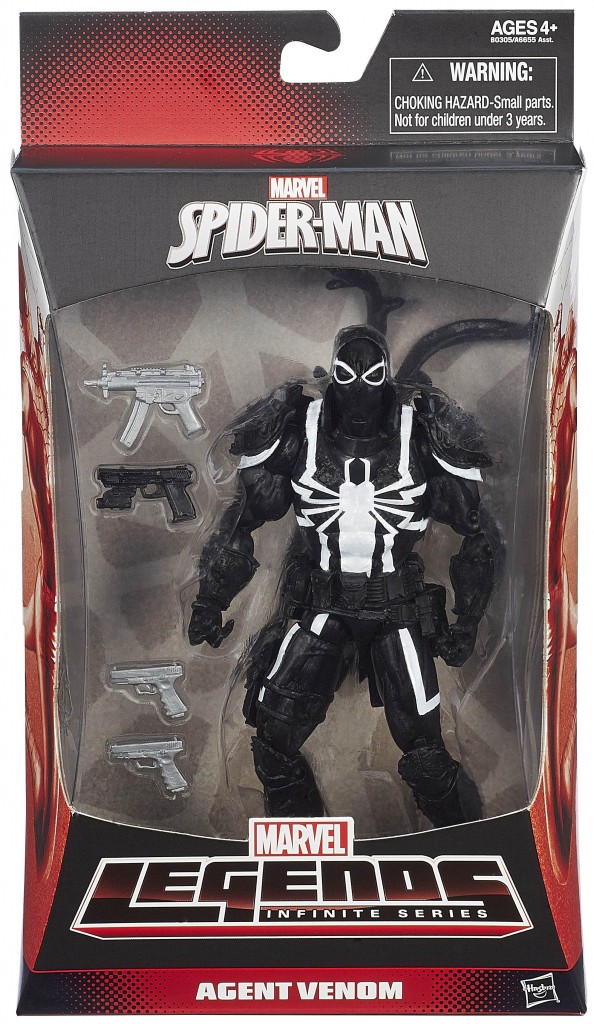 Hasbro Marvel Legends Agent Venom Figure Packaged