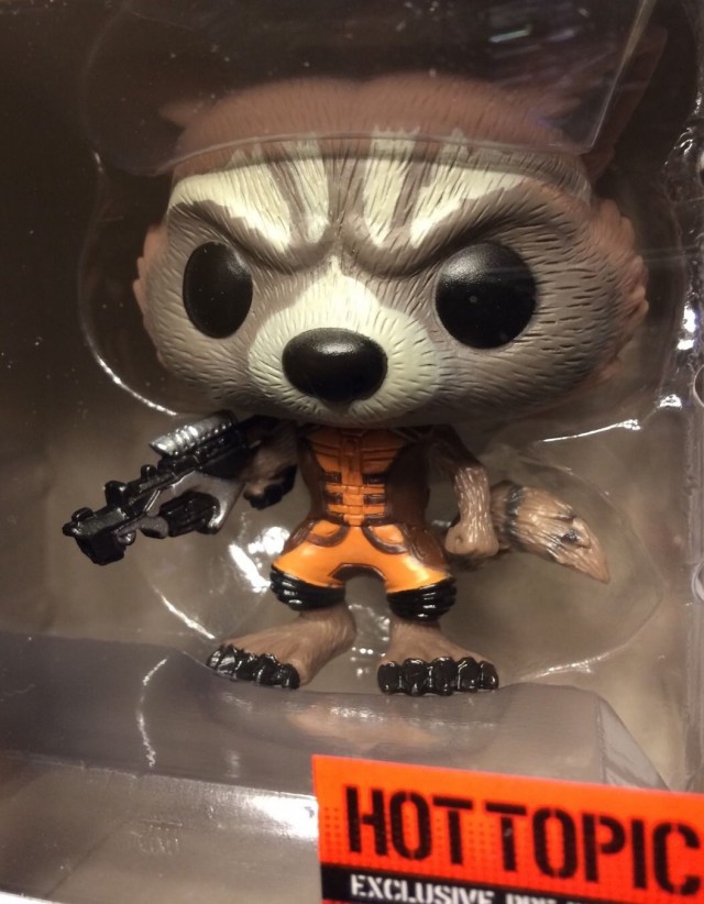 Hot Topic Rocket Raccoon Funko POP Vinyls Figure Exclusive Pre-Release