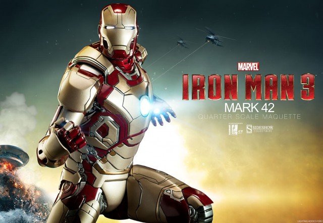 Iron Man Mark 42 Quarter Scale Maquette