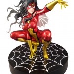 SDCC 2014 Exclusive Metallic Spider-Woman Bishoujo Statue!