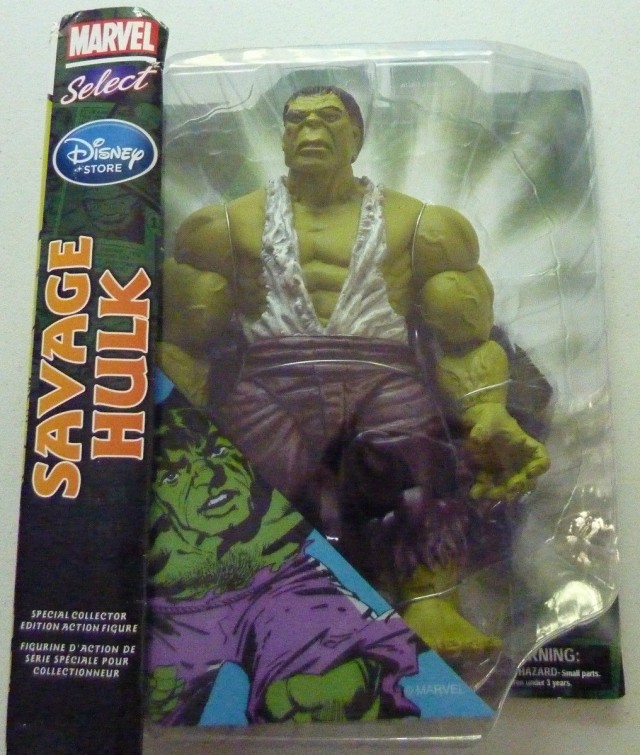 Marvel Select Savage Hulk Figure Packaged