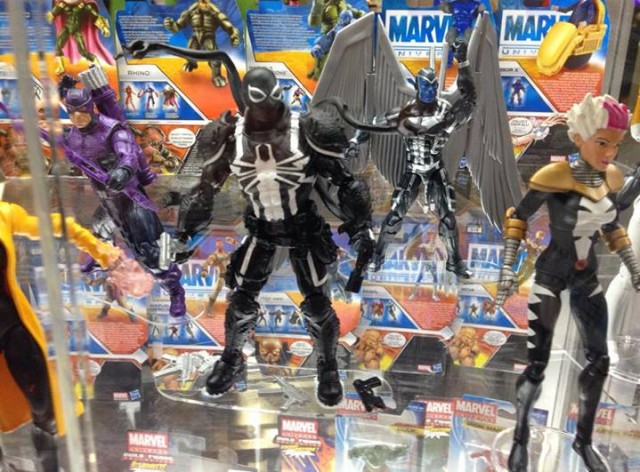 SDCC 2013 Marvel Legends Agent Venom Songbird Archangel Hawkeye