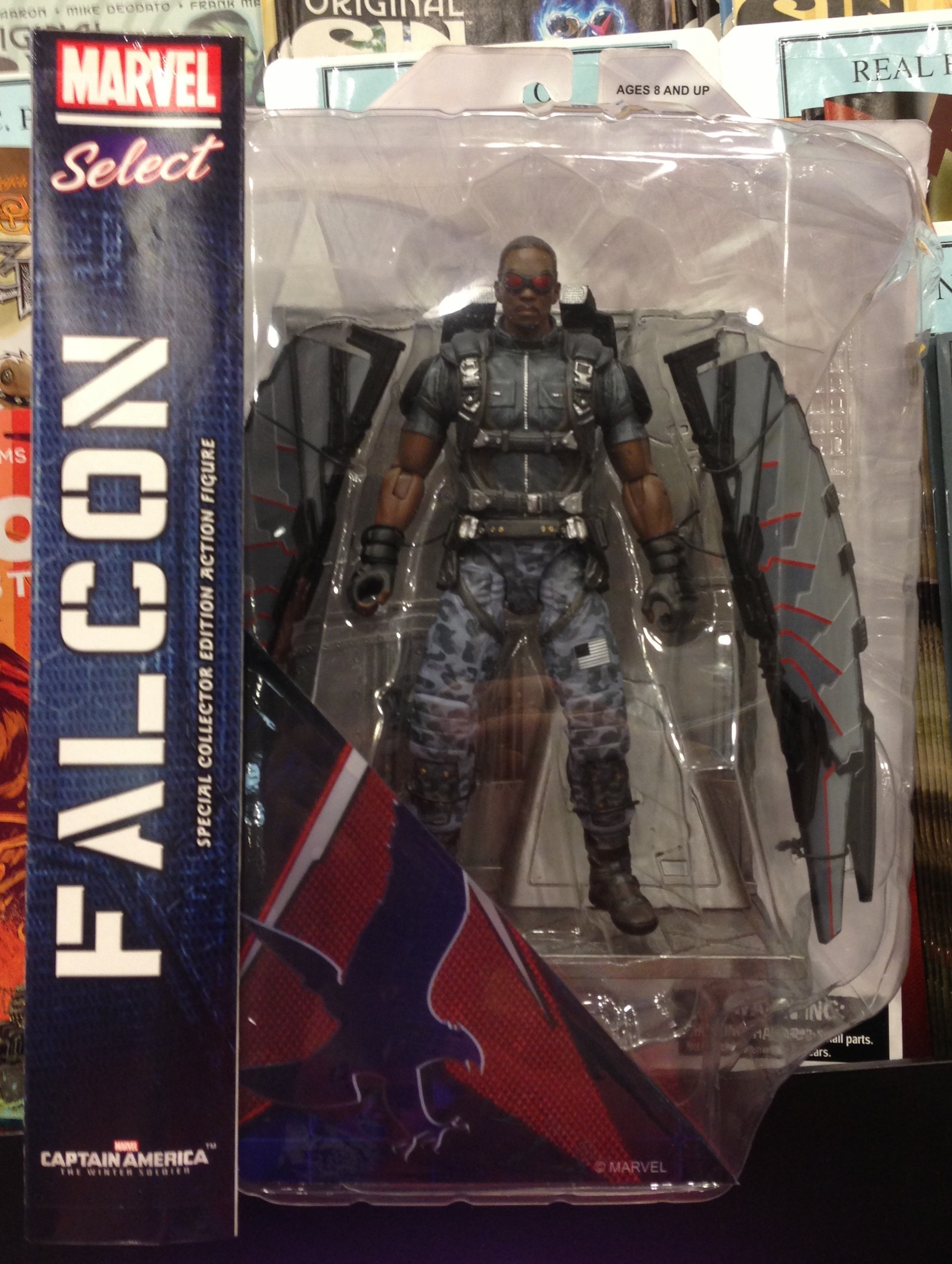 Marvel Select Falcon Movie Figure Released & Photos