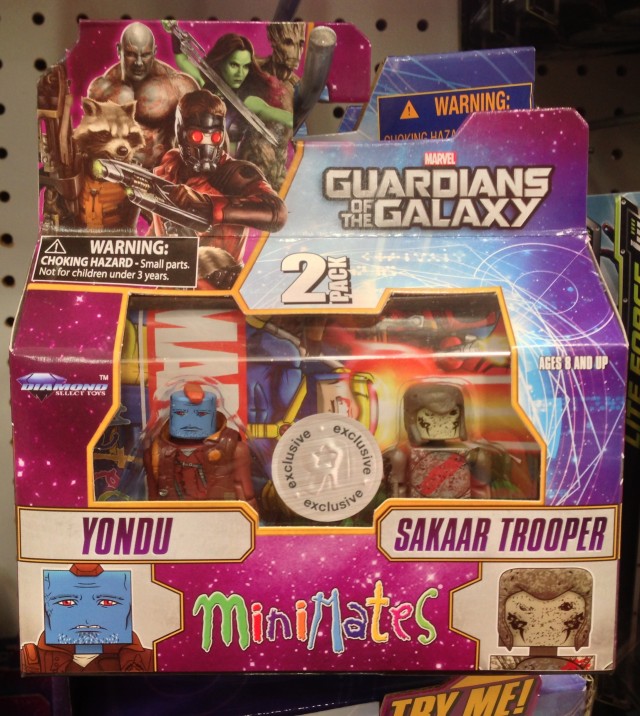 Guardians of the Galaxy Yondu Sakaar Soldier Minimates Figures Set