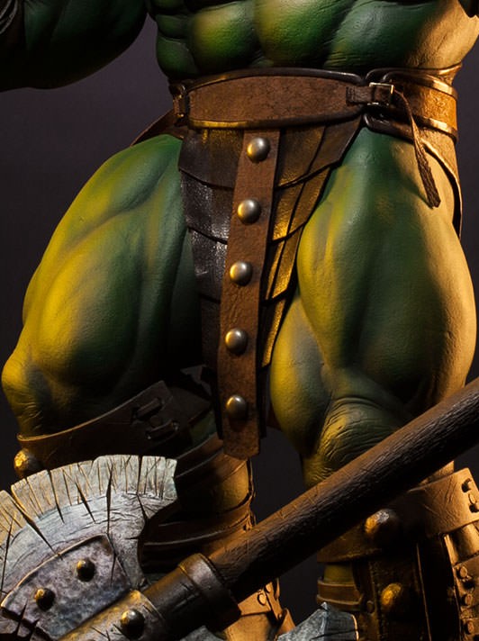 Exclusive Sideshow Collectibles King Hulk Loincloth Premium Format Statue